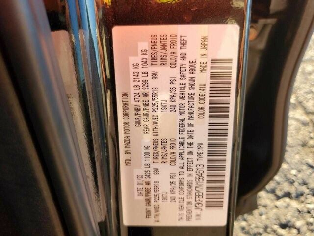 Чорний Мазда СХ-5, об'ємом двигуна 0 л та пробігом 13 тис. км за 5900 $, фото 13 на Automoto.ua