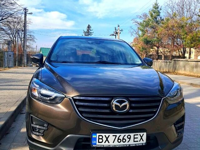 Коричневый Мазда СХ-5, объемом двигателя 2.5 л и пробегом 66 тыс. км за 17000 $, фото 1 на Automoto.ua