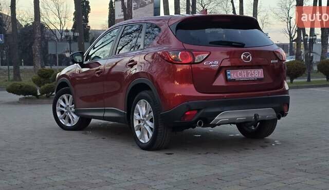 Красный Мазда СХ-5, объемом двигателя 2.2 л и пробегом 190 тыс. км за 13500 $, фото 61 на Automoto.ua
