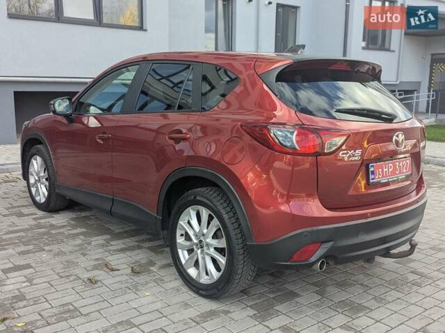 Мазда СХ-5 2012 в Дубно на Automoto.ua Красный Мазда СХ-5, объемом двигателя 2.2 л и пробегом 206 тыс. км за 13200 $, фото 9 на Automoto.ua