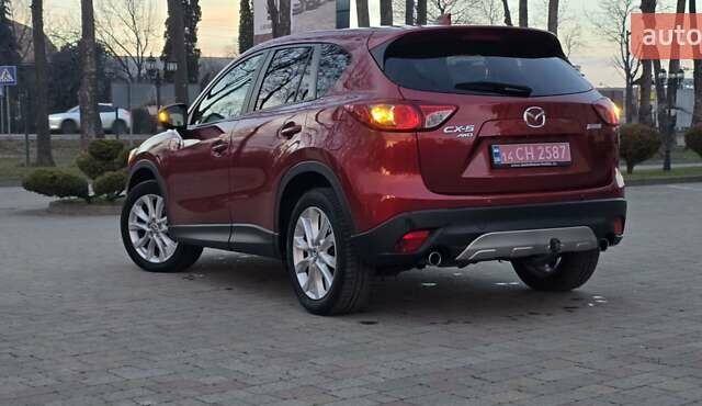Красный Мазда СХ-5, объемом двигателя 2.2 л и пробегом 190 тыс. км за 13500 $, фото 6 на Automoto.ua