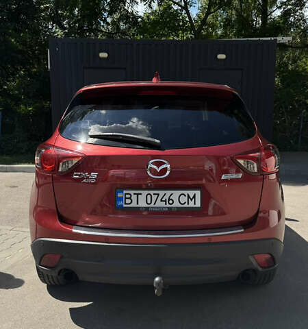 Красный Мазда СХ-5, объемом двигателя 2.19 л и пробегом 245 тыс. км за 13200 $, фото 2 на Automoto.ua