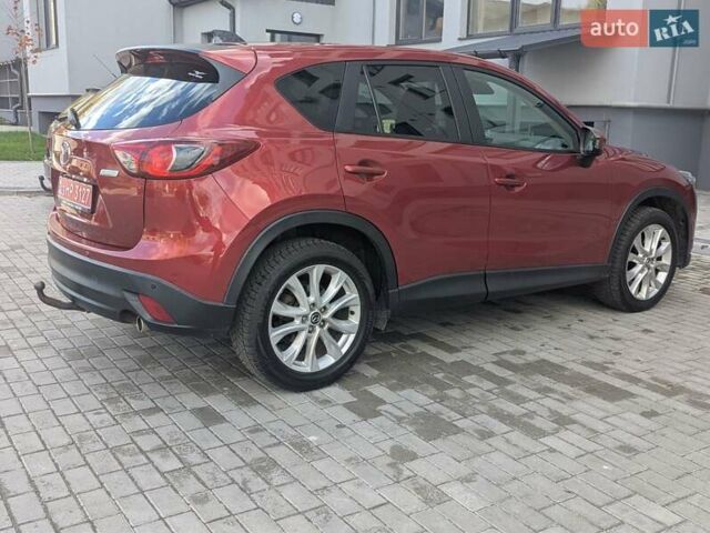 Мазда СХ-5 2012 в Дубно на Automoto.ua Красный Мазда СХ-5, объемом двигателя 2.2 л и пробегом 206 тыс. км за 13200 $, фото 4 на Automoto.ua