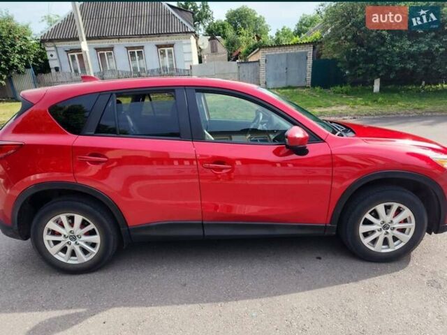 Красный Мазда СХ-5, объемом двигателя 2.5 л и пробегом 207 тыс. км за 12500 $, фото 3 на Automoto.ua
