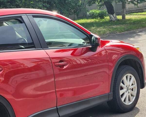 Красный Мазда СХ-5, объемом двигателя 2.5 л и пробегом 207 тыс. км за 12500 $, фото 2 на Automoto.ua