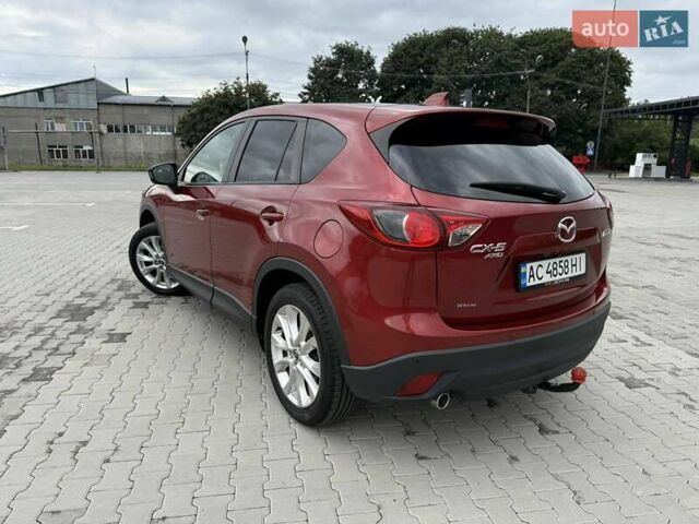 Красный Мазда СХ-5, объемом двигателя 2.2 л и пробегом 182 тыс. км за 14500 $, фото 4 на Automoto.ua