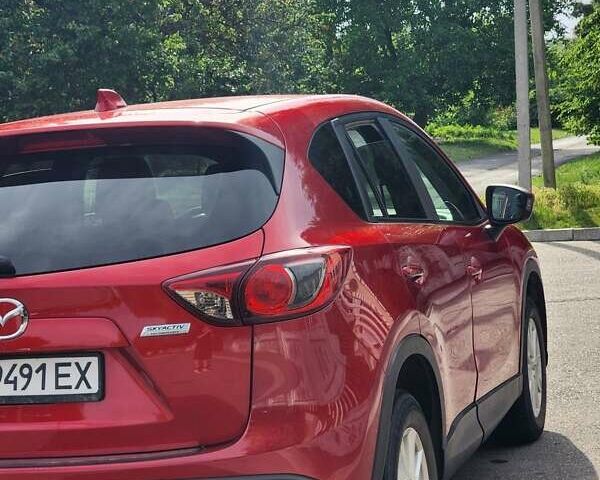 Красный Мазда СХ-5, объемом двигателя 2.5 л и пробегом 207 тыс. км за 12500 $, фото 1 на Automoto.ua