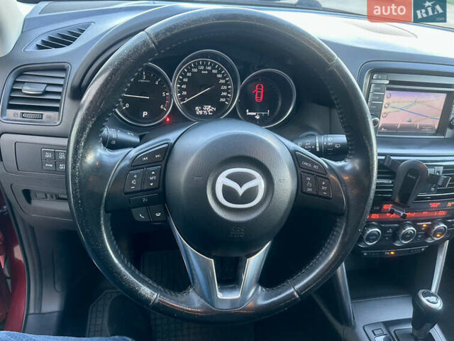 Красный Мазда СХ-5, объемом двигателя 2.19 л и пробегом 138 тыс. км за 14400 $, фото 12 на Automoto.ua