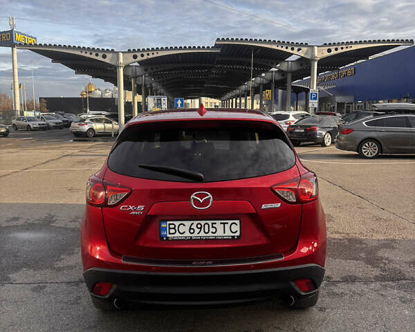 Красный Мазда СХ-5, объемом двигателя 2.19 л и пробегом 250 тыс. км за 13800 $, фото 6 на Automoto.ua