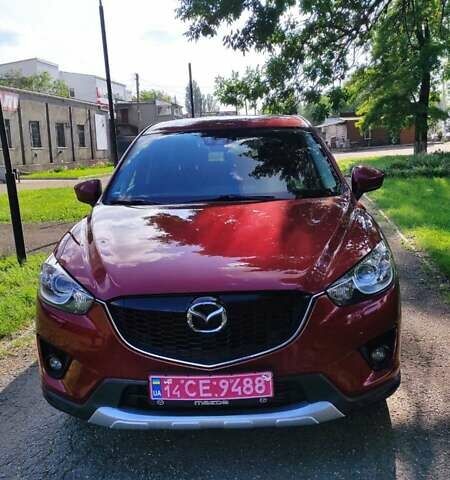Красный Мазда СХ-5, объемом двигателя 2.2 л и пробегом 241 тыс. км за 14200 $, фото 1 на Automoto.ua