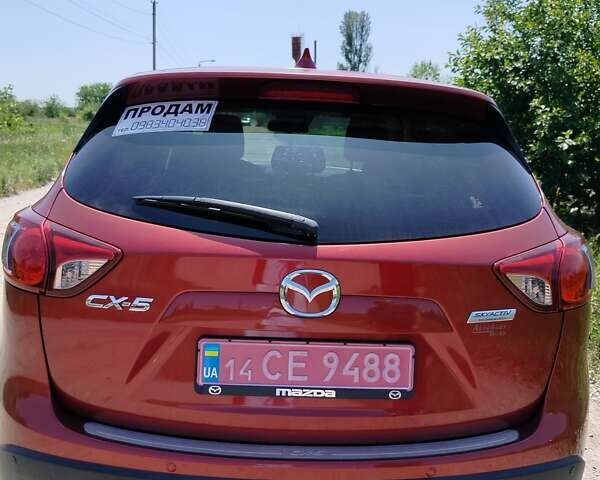 Красный Мазда СХ-5, объемом двигателя 2.2 л и пробегом 241 тыс. км за 14200 $, фото 5 на Automoto.ua