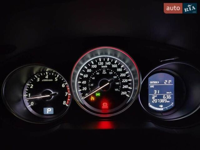 Красный Мазда СХ-5, объемом двигателя 2.5 л и пробегом 207 тыс. км за 12500 $, фото 9 на Automoto.ua