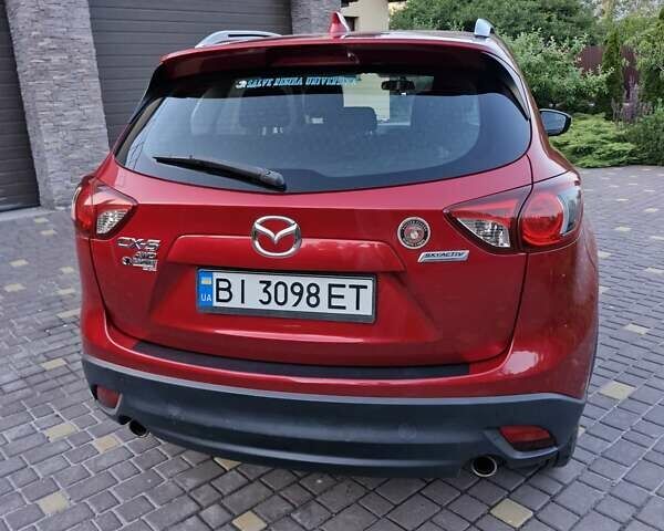 Красный Мазда СХ-5, объемом двигателя 2.49 л и пробегом 184 тыс. км за 13700 $, фото 5 на Automoto.ua