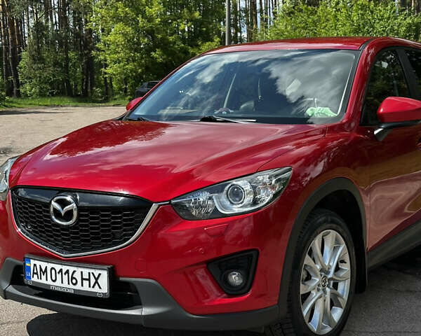 Красный Мазда СХ-5, объемом двигателя 2.2 л и пробегом 186 тыс. км за 15600 $, фото 1 на Automoto.ua