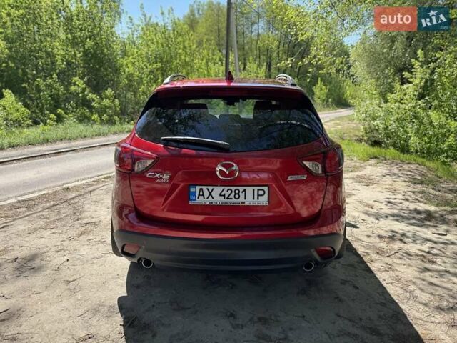 Красный Мазда СХ-5, объемом двигателя 2.5 л и пробегом 143 тыс. км за 13350 $, фото 7 на Automoto.ua