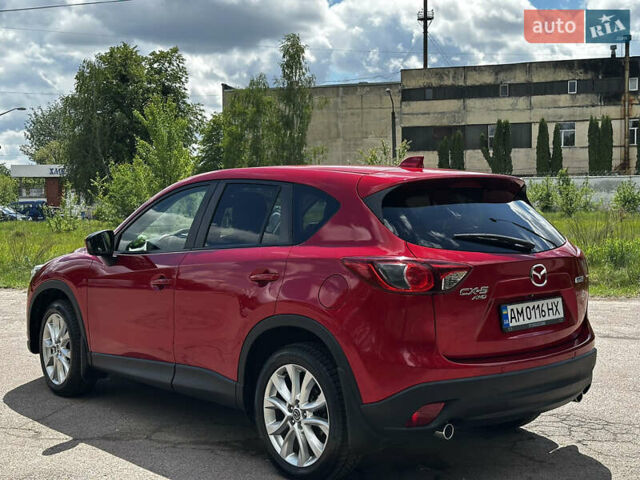 Красный Мазда СХ-5, объемом двигателя 2.2 л и пробегом 190 тыс. км за 14000 $, фото 10 на Automoto.ua