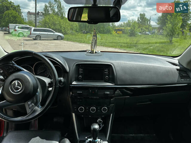 Красный Мазда СХ-5, объемом двигателя 2.2 л и пробегом 190 тыс. км за 14000 $, фото 12 на Automoto.ua