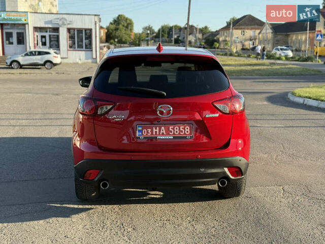 Мазда СХ-5 2014 в Дубно на Automoto.ua Красный Мазда СХ-5, объемом двигателя 2.2 л и пробегом 180 тыс. км за 14500 $, фото 8 на Automoto.ua