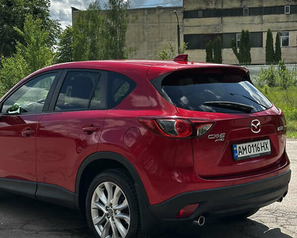 Красный Мазда СХ-5, объемом двигателя 2.2 л и пробегом 186 тыс. км за 15600 $, фото 12 на Automoto.ua