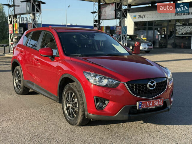 Мазда СХ-5 2014 в Дубно на Automoto.ua Красный Мазда СХ-5, объемом двигателя 2.2 л и пробегом 180 тыс. км за 14500 $, фото 4 на Automoto.ua