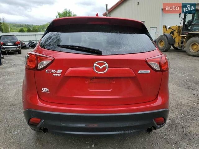 Красный Мазда СХ-5, объемом двигателя 2.5 л и пробегом 110 тыс. км за 3000 $, фото 5 на Automoto.ua