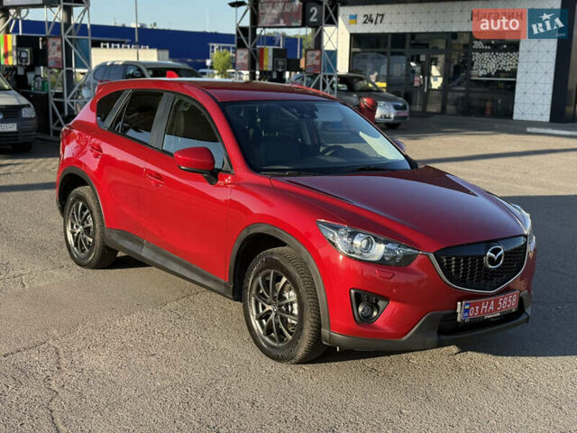 Мазда СХ-5 2014 в Дубно на Automoto.ua Красный Мазда СХ-5, объемом двигателя 2.2 л и пробегом 180 тыс. км за 14500 $, фото 12 на Automoto.ua