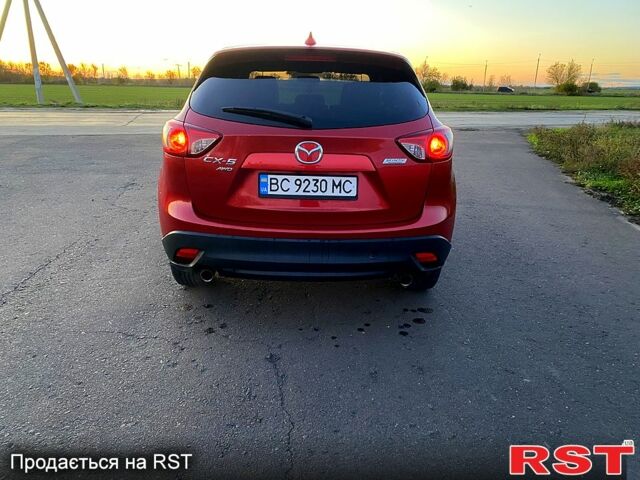 Красный Мазда СХ-5, объемом двигателя 2.5 л и пробегом 135 тыс. км за 14500 $, фото 5 на Automoto.ua