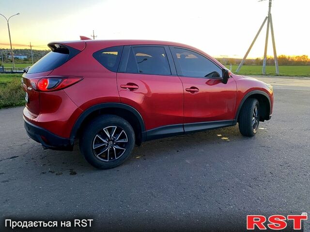 Красный Мазда СХ-5, объемом двигателя 2.5 л и пробегом 135 тыс. км за 14500 $, фото 4 на Automoto.ua