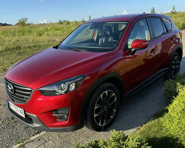 Красный Мазда СХ-5, объемом двигателя 2.2 л и пробегом 216 тыс. км за 15900 $, фото 1 на Automoto.ua