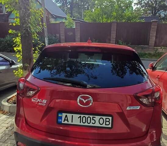 Красный Мазда СХ-5, объемом двигателя 2.5 л и пробегом 140 тыс. км за 16500 $, фото 2 на Automoto.ua