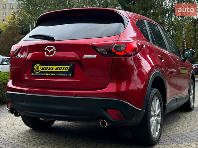Красный Мазда СХ-5, объемом двигателя 2.2 л и пробегом 171 тыс. км за 13999 $, фото 6 на Automoto.ua