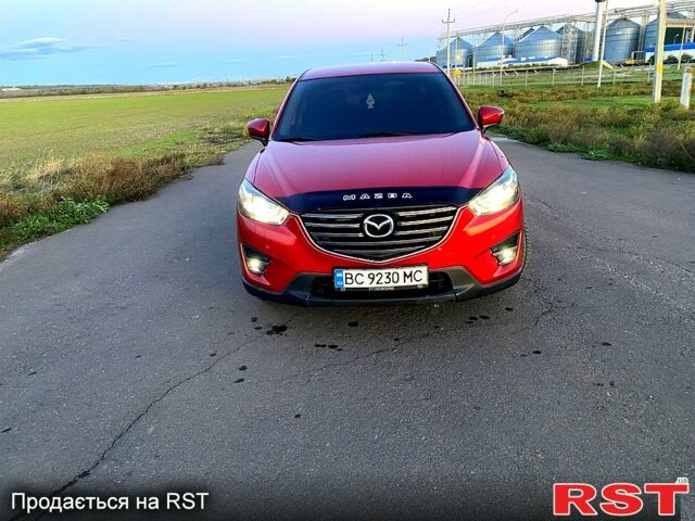 Красный Мазда СХ-5, объемом двигателя 2.5 л и пробегом 135 тыс. км за 14500 $, фото 1 на Automoto.ua