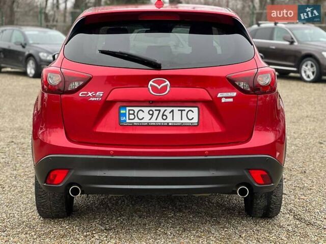 Красный Мазда СХ-5, объемом двигателя 2.19 л и пробегом 192 тыс. км за 14999 $, фото 4 на Automoto.ua