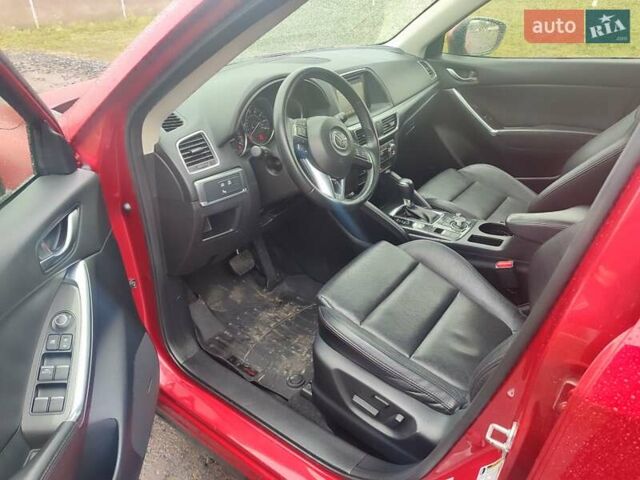 Красный Мазда СХ-5, объемом двигателя 2.5 л и пробегом 193 тыс. км за 16950 $, фото 4 на Automoto.ua