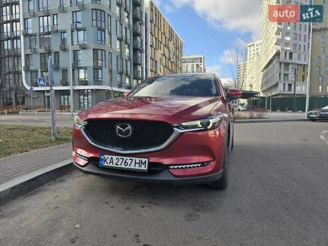 Красный Мазда СХ-5, объемом двигателя 2.5 л и пробегом 101 тыс. км за 17999 $, фото 1 на Automoto.ua
