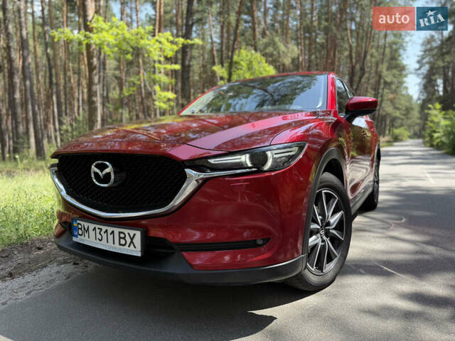 Красный Мазда СХ-5, объемом двигателя 2.2 л и пробегом 141 тыс. км за 22000 $, фото 1 на Automoto.ua