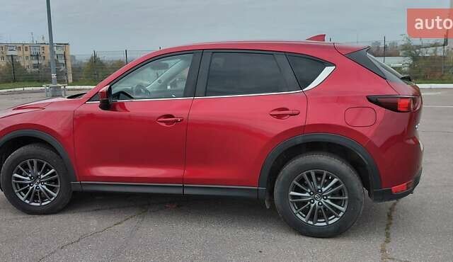 Красный Мазда СХ-5, объемом двигателя 2.5 л и пробегом 57 тыс. км за 20100 $, фото 1 на Automoto.ua