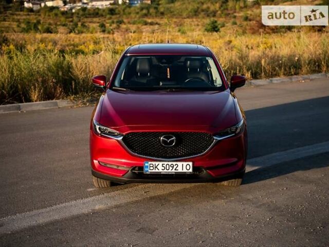 Красный Мазда СХ-5, объемом двигателя 2.49 л и пробегом 85 тыс. км за 18500 $, фото 6 на Automoto.ua