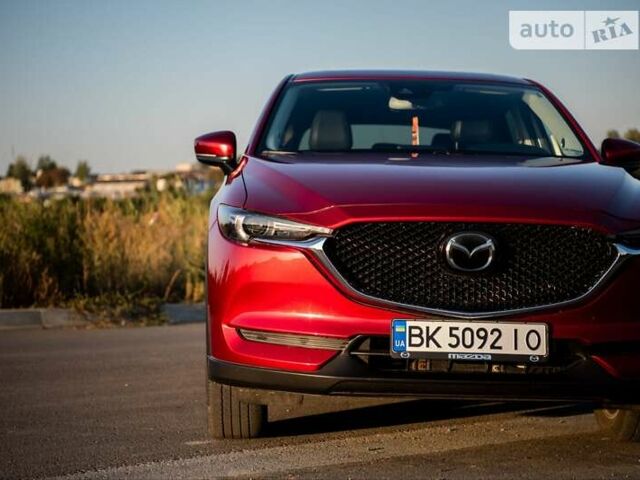 Красный Мазда СХ-5, объемом двигателя 2.49 л и пробегом 85 тыс. км за 18500 $, фото 1 на Automoto.ua