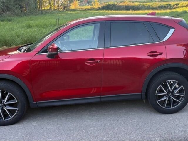 Красный Мазда СХ-5, объемом двигателя 2.5 л и пробегом 90 тыс. км за 13800 $, фото 4 на Automoto.ua