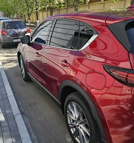 Красный Мазда СХ-5, объемом двигателя 2.5 л и пробегом 48 тыс. км за 19500 $, фото 3 на Automoto.ua