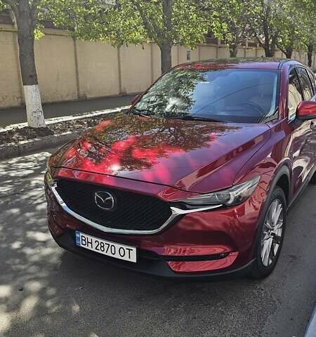 Красный Мазда СХ-5, объемом двигателя 2.5 л и пробегом 48 тыс. км за 19500 $, фото 1 на Automoto.ua