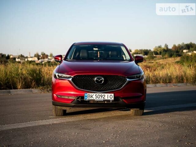 Красный Мазда СХ-5, объемом двигателя 2.49 л и пробегом 85 тыс. км за 18500 $, фото 9 на Automoto.ua