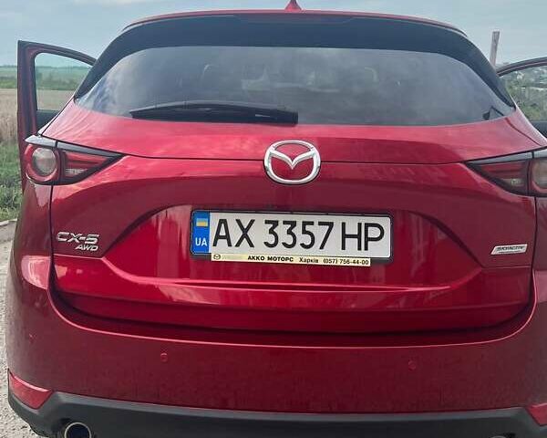 Красный Мазда СХ-5, объемом двигателя 2.49 л и пробегом 38 тыс. км за 35000 $, фото 4 на Automoto.ua