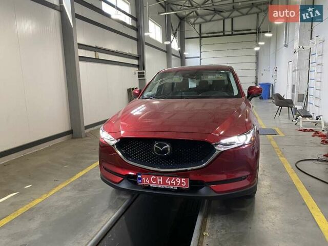 Красный Мазда СХ-5, объемом двигателя 2.49 л и пробегом 201 тыс. км за 20500 $, фото 1 на Automoto.ua