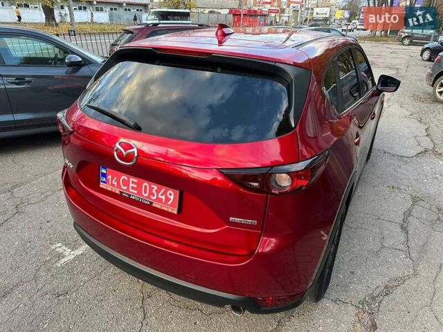 Красный Мазда СХ-5, объемом двигателя 2.49 л и пробегом 137 тыс. км за 18500 $, фото 8 на Automoto.ua