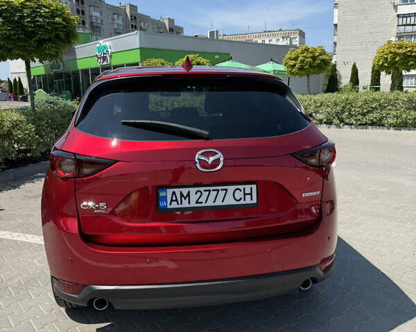 Красный Мазда СХ-5, объемом двигателя 2.49 л и пробегом 56 тыс. км за 23700 $, фото 6 на Automoto.ua