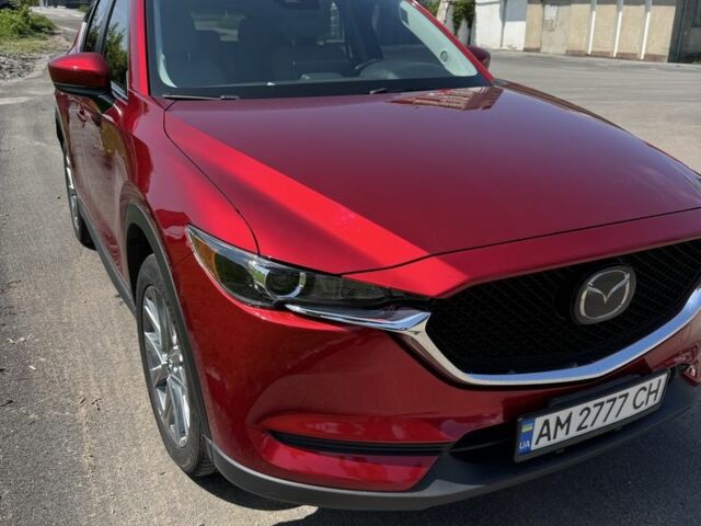 Красный Мазда СХ-5, объемом двигателя 2.5 л и пробегом 56 тыс. км за 24999 $, фото 3 на Automoto.ua