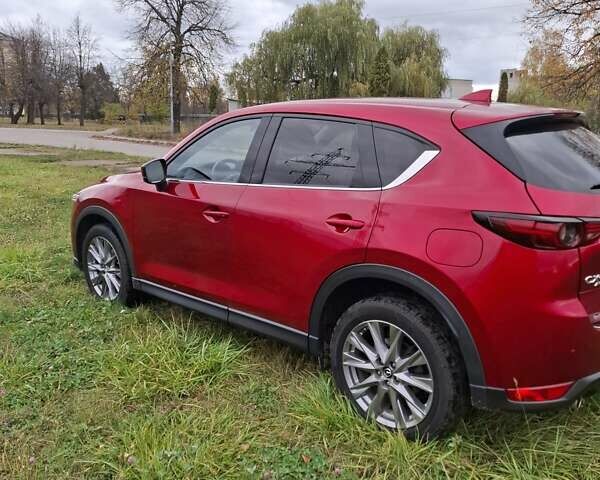 Красный Мазда СХ-5, объемом двигателя 2.49 л и пробегом 55 тыс. км за 22500 $, фото 1 на Automoto.ua