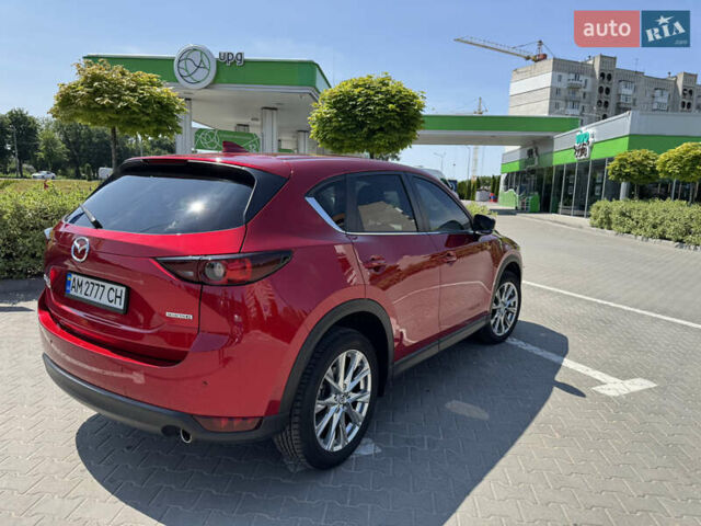Красный Мазда СХ-5, объемом двигателя 2.49 л и пробегом 56 тыс. км за 23700 $, фото 5 на Automoto.ua